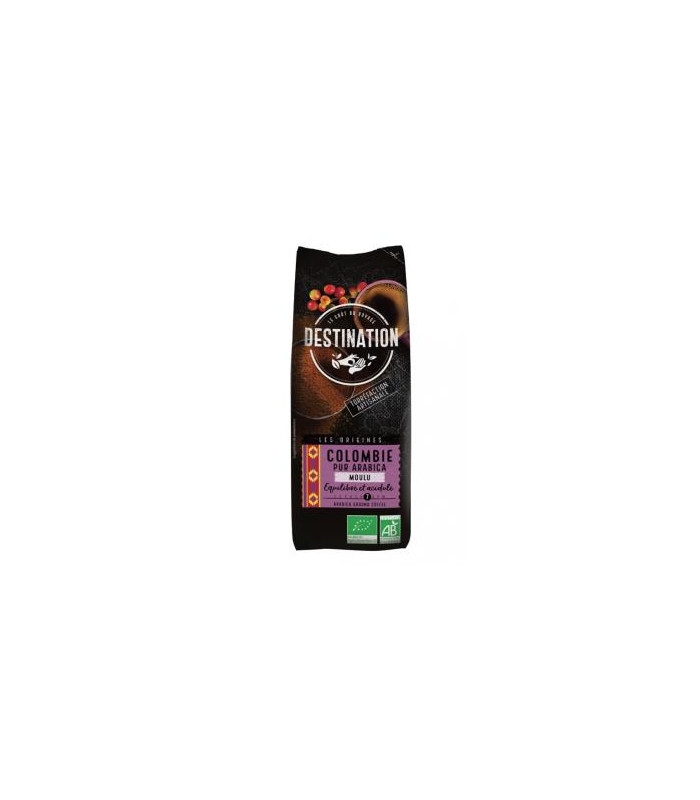 CAFE COLOMBIA 100% ARABICA molido 250gr. BIO