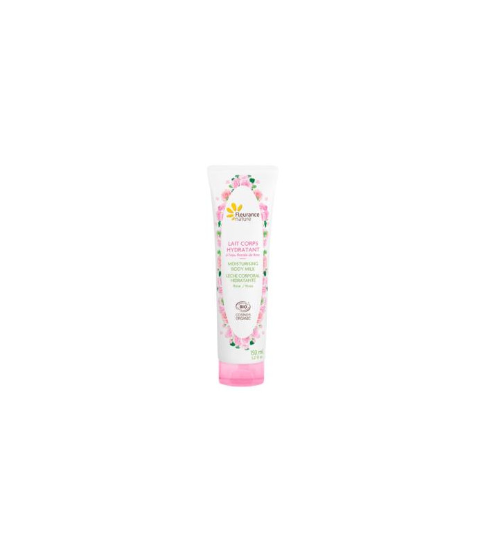 LECHE HIDRATANTE CORPORAL con rosa 150ml