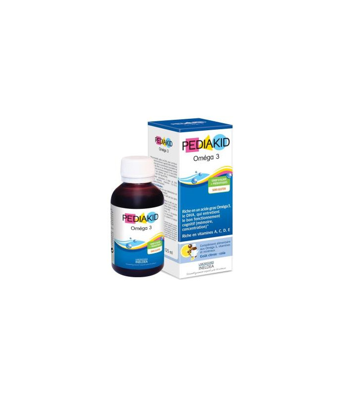 PEDIAKID omega 3 jarabe 125ml.