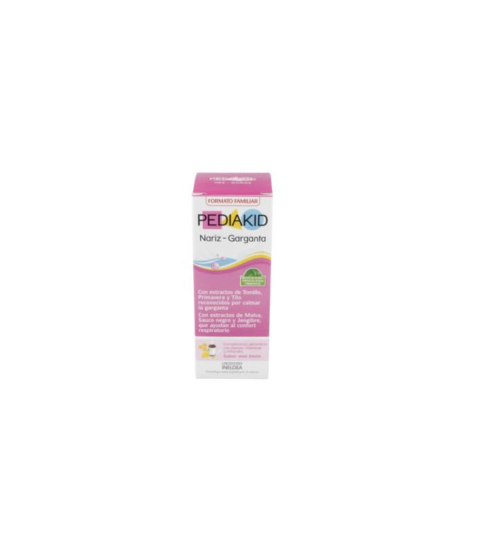 PEDIAKID nariz-garganta jarabe 250ml.