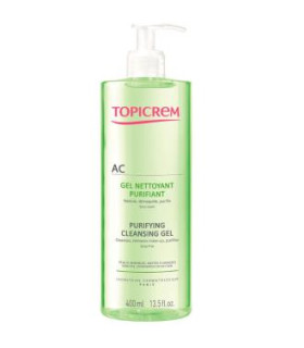 TOPICREM AC GEL LIMPIADOR purificante 400 ml