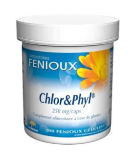 CHLOROPHYL 250mg. 200cap.