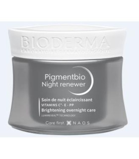 PIGMENTBIO NIGHT RENEWER crema antimanchas 50ml.