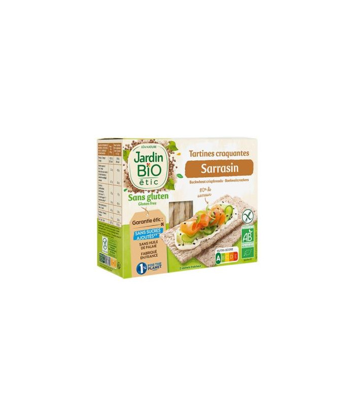 CRACKER DE TRIGO SARRACENO 150gr. BIO SG VEGAN