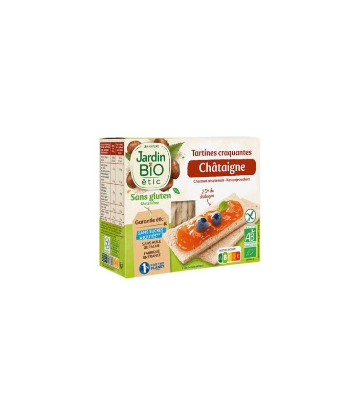CRACKER DE CASTAÑA 150gr. BIO SG VEGAN