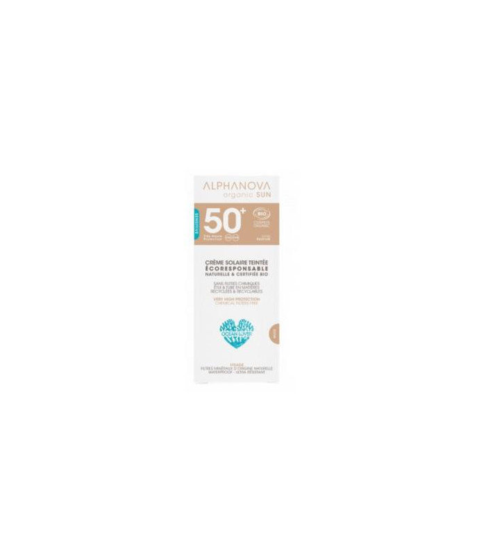SOLAR FACIAL SPF50+ color light hipoaler 50gr. BIO