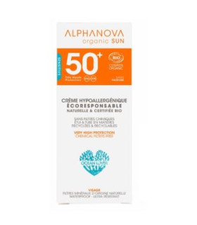 SOLAR FACIAL SPF50+ hipoalergenico 50gr.BIO