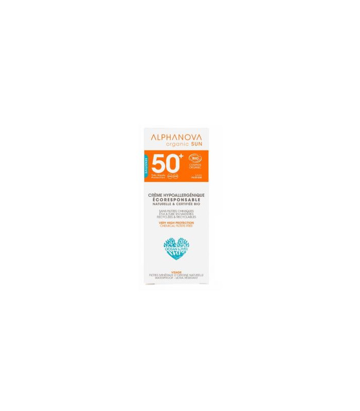 SOLAR FACIAL SPF50+ hipoalergenico 50gr.BIO