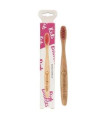CEPILLO DENTAL BAMBU NIÑOS - rosa