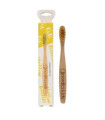 CEPILLO DENTAL BAMBU NIÑOS - amarillo