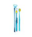 CEPILLO DENTAL SUPER SOFT SILK 12.000 AZUL/AMARILLO
