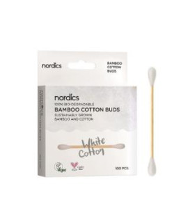 BASTONCILLOS BAMBU Y ALGODON BIO 100uds.