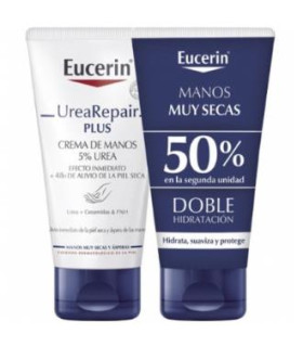 PACK UREA REPAIR crema de manos 5% urea 2ªu 50%