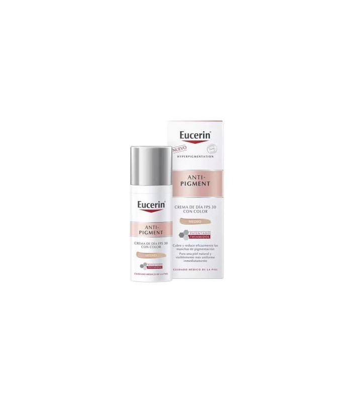 ANTI-PIGMENT crema de dia c/color tono medio 50ml