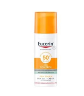 EUCERIN FACE OIL CONTROL DRY GEL SPF50+ LIGHT