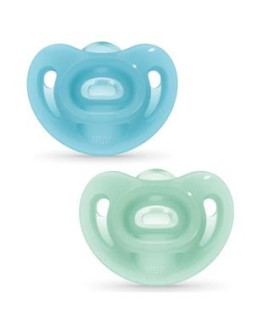 CHUPETE SENSITIVE 0-6 silicona 2ud.