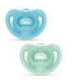 CHUPETE SENSITIVE 6-18 silicona 2ud.
