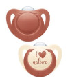 CHUPETE NUK FOR NATURE 6-18 silicona 2ud.
