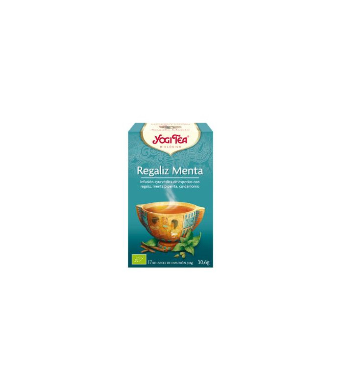 YOGI TEA REGALIZ y MENTA 17infusiones