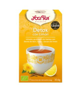 YOGI TEA DETOX CON LIMON 17infusiones