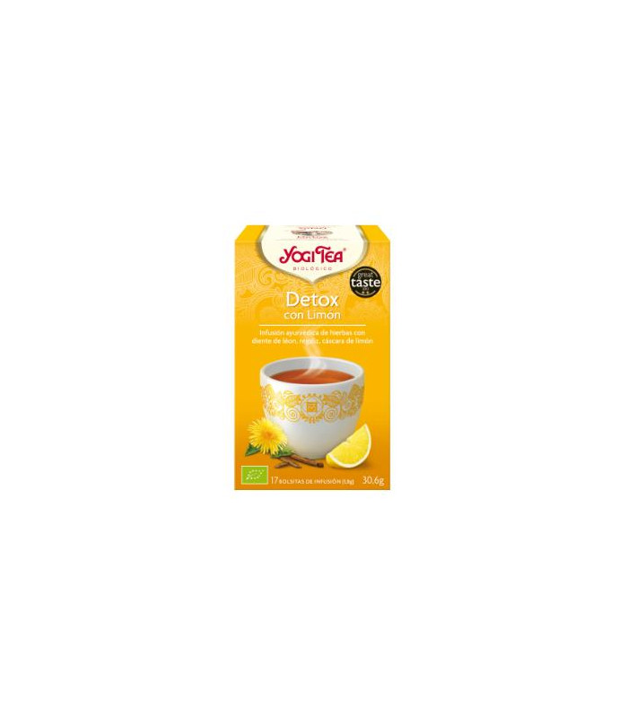 YOGI TEA DETOX CON LIMON 17infusiones