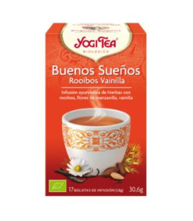 YOGI TEA BUENOS SUEÑOS rooibos 17infusiones