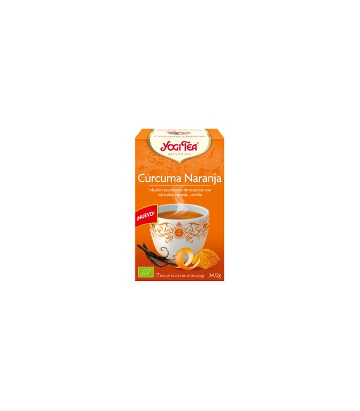 YOGI TEA CURCUMA NARANJA 17infusiones