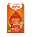 YOGI TEA BIENESTAR NATURA para los sentidos 17inf