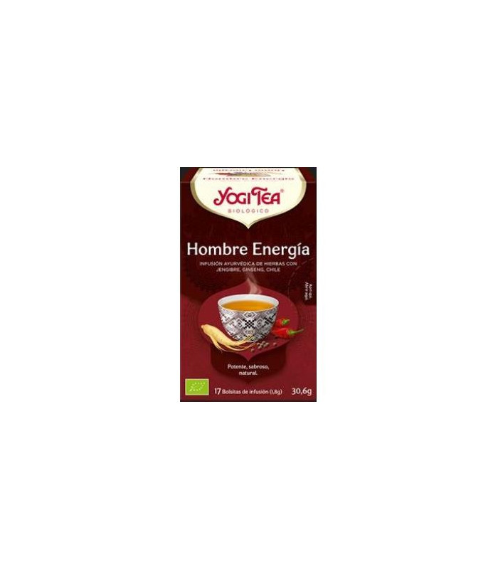 YOGI TEA HOMBRE ENERGIA 17infusiones. BIO