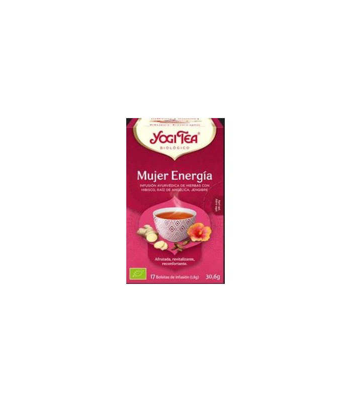 YOGI TEA MUJER ENERGIA 17infusiones. BIO