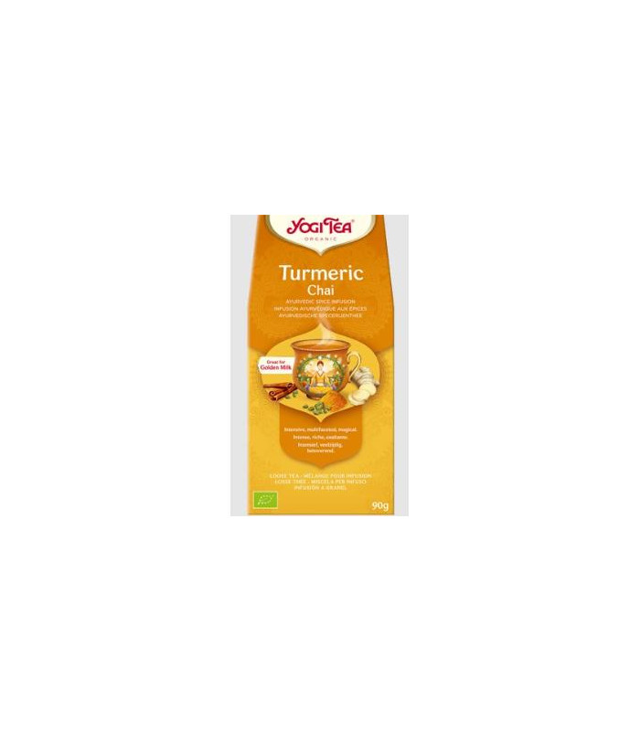 YOGI TEA CURCUMA CHAI  90 gr BIO