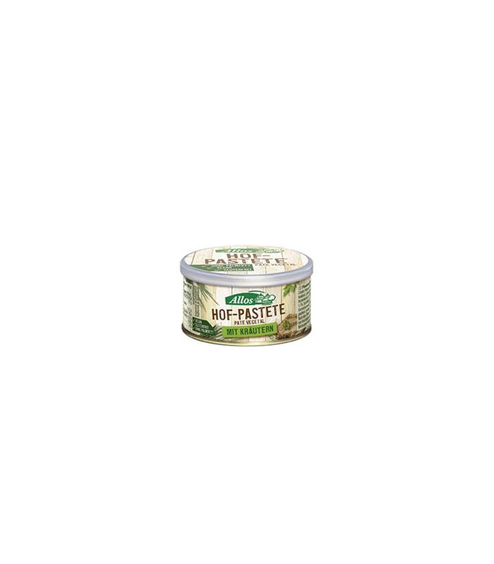 PATE VEGETAL con finas hierbas 125gr. BIO VEGAN