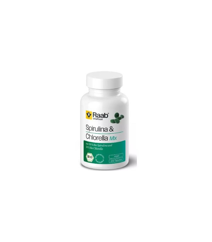ALGA SPIRULINA+CHLORELLA 440mg 200 comp BIO VEGAN SG