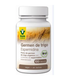 ESPERMIDINA germen de trigo 600mg 100cap BIO VEGAN