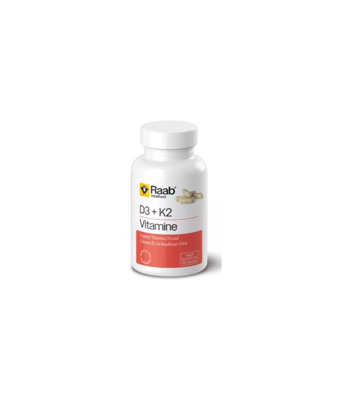 VITAMINA D3+K2 420mg 60 cap VEGAN SG