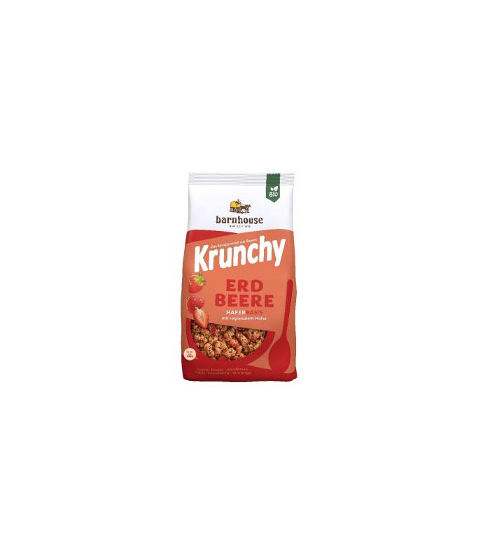 MUESLI KRUNCHY FRESAS 375  gr BIO