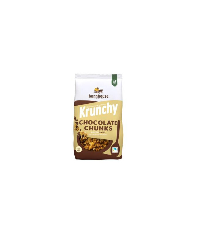 MUESLI KRUNCHY CHOCOLATE CHUNKS   500 gr BIO
