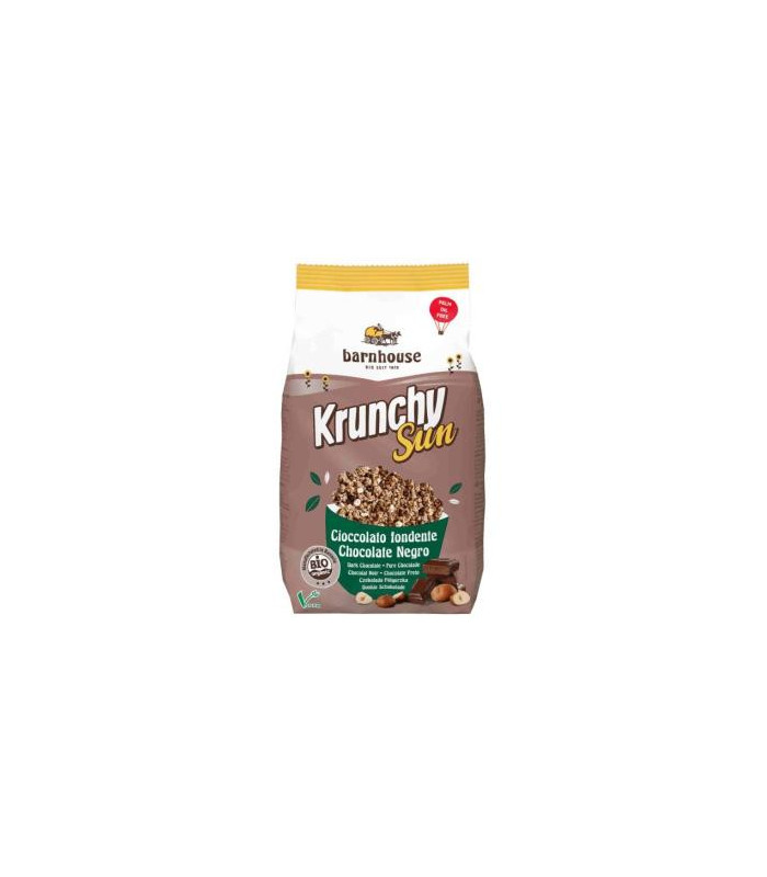 MUESLI KRUNCHY SUN choco negro-avellana 375gr. BIO