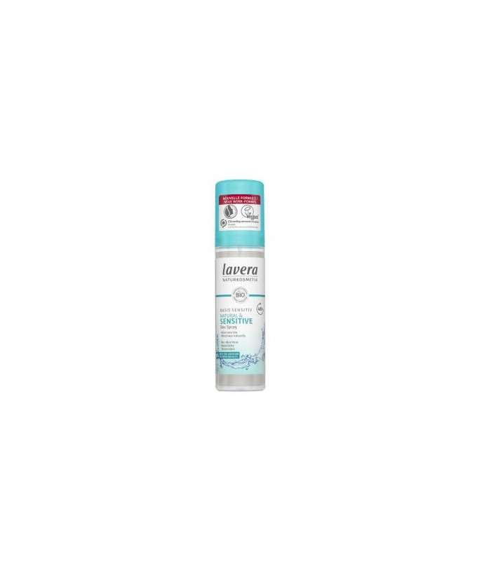 DESODORANTE SPRAY 48h basis sensitiv 75ml. BIO