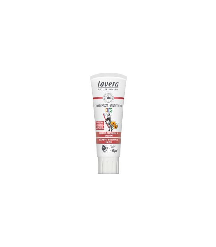 DENTIFRICO NIÑOS SIN FLUOR CALENDUL- CALCIO LAVERA 75 ml  BI