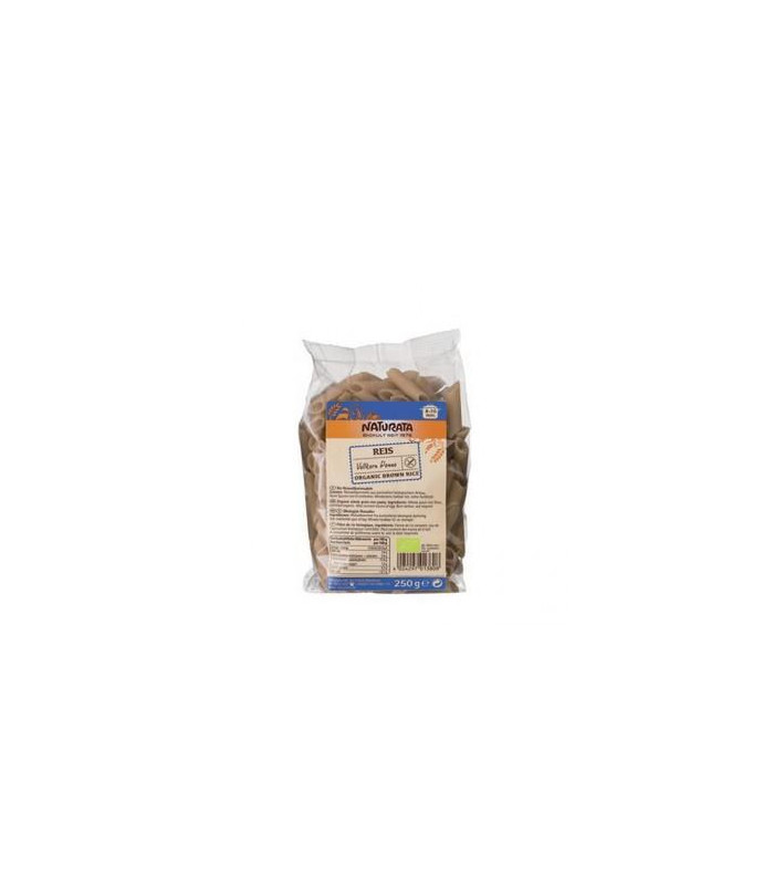MACARRONES DE ARROZ  integral 250gr. ECO