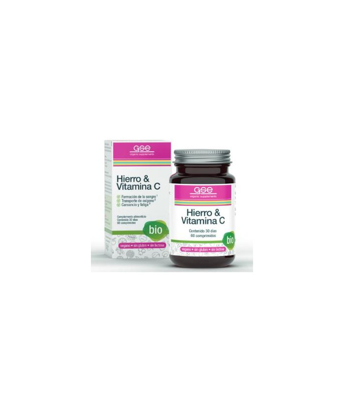 HIERRO+ VITAMINA C 60comp. BIO VEGAN