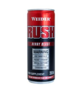 WEIDER RUSH bebida berryblast 250mlx24uds.