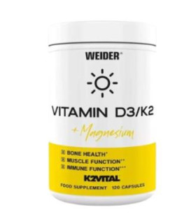 WEIDER VITAMIN D3/K2 120cap.