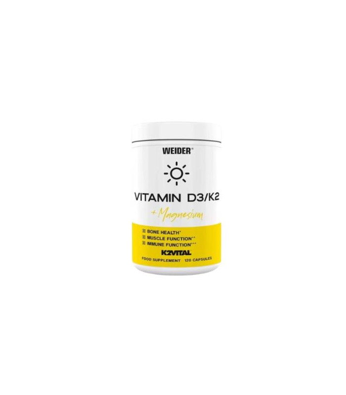 WEIDER VITAMIN D3/K2 120cap.