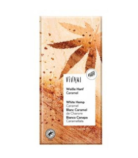 CHOCOLATE BLANCO CAÑAMO con flor de sal 80gr BIO