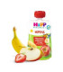 POUCHES DE MANZANA PLATANO Y FRESA bebibles 100gr