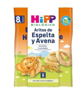 ARITOS DE ESPELTA Y AVENA  snack 30gr. BIO SG