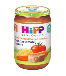 POTITO PASTA con tomate y ternera 220gr. BIO