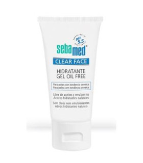 CLEAR FACE GEL HIDRATANTE piel acneica 50ml